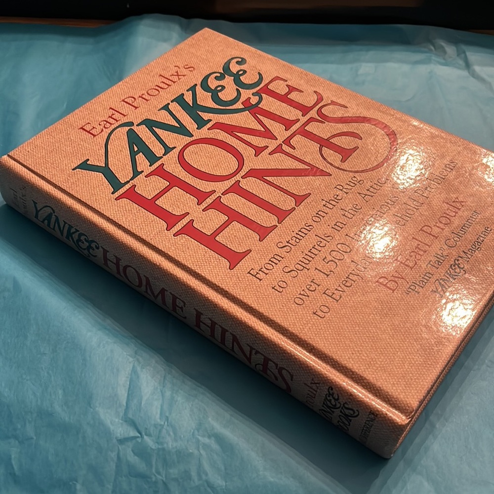 Yankee Home Hints DIY book. Hard cover. Great condition.